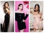 Today's round-up of best-dressed stars features a wide array of style looks that can give you serious fashion inspiration, from Hollywood's style icon Kim Kardashian in a sheer bodysuit, Priya Jaiswal's high-glam look, to Alanna Pandey donning cottagecore ensemble and Lily Collins exuding sophisticated vibe. Read on to see the celebs who made the best-dressed stars list today. (Instagram)