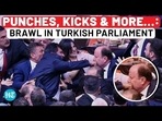 PUNCHES, KICKS & MORE...: BRAWL IN TURKISH PARLIAMENT