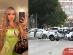 Maecee Marie Lathers, 24, confessed to have been driving under the influence of Pink Cocaine or tusi on August 10 when she caused a three-way car crash, killing two people in downtown Miami. Maecee Marie Lathers, 24, confessed to have been driving under the influence of Pink Cocaine or tusi on August 10 when she caused a three-way car crash, killing two people in downtown Miami.