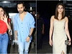 Shraddha Kapoor and Kriti Sanon attend the success bash of Stree 2. 