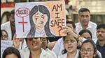 A nationwide protest erupted soon after the body of a trainee doctor was found in a seminar hall of the RG Kar hospital in Kolkata on the morning of August 9. (Anshuman Poyrekar/ HT Photoi) A nationwide protest erupted soon after the body of a trainee doctor was found in a seminar hall of the RG Kar hospital in Kolkata on the morning of August 9. (Anshuman Poyrekar/ HT Photoi)