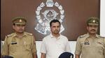 The Ghaziabad police managed to nab the suspect after investigation teams traced his locations through electronic surveillance. (Sakib Ali /HT) The Ghaziabad police managed to nab the suspect after investigation teams traced his locations through electronic surveillance. (Sakib Ali /HT)