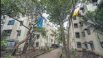 The five planned SRA buildings will have only 234 extra flats of 270 square feet each and thus it will not be possible to accommodate all the Government Colony employees. (Satish Bate/ Hindustan Times) The five planned SRA buildings will have only 234 extra flats of 270 square feet each and thus it will not be possible to accommodate all the Government Colony employees. (Satish Bate/ Hindustan Times)