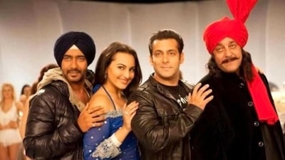 Son Of Sardaar featured Ajay Devgn, Sonakshi Sinha and Sanjay Dutt. Salman Khan had an item song in the film. Son Of Sardaar featured Ajay Devgn, Sonakshi Sinha and Sanjay Dutt. Salman Khan had an item song in the film.