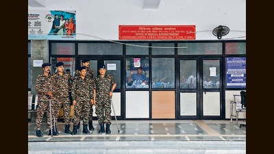 As per officials, the key measures of the SOPs recommended by the security committee include a significant increase in security personnel, installation of CCTV cameras. (HT PHOTO) As per officials, the key measures of the SOPs recommended by the security committee include a significant increase in security personnel, installation of CCTV cameras. (HT PHOTO)