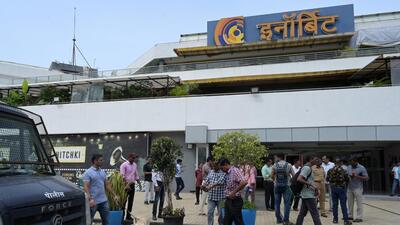 Navi Mumbai, India - Aug. 17, 2024:Inorbit mall in Vashi vacated after bomb threat received by email at Inorbit Mall,Vashi in Navi Mumbai, India, on Saturday, August 17, 2024. (Photo by Bachchan Kumar/ HT PHOTO) (HT PHOTO) Navi Mumbai, India - Aug. 17, 2024:Inorbit mall in Vashi vacated after bomb threat received by email at Inorbit Mall,Vashi in Navi Mumbai, India, on Saturday, August 17, 2024. (Photo by Bachchan Kumar/ HT PHOTO) (HT PHOTO)