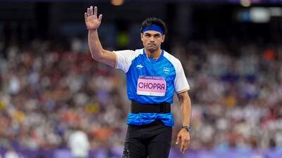 India's Neeraj Chopra in action. (PTI) India's Neeraj Chopra in action. (PTI)