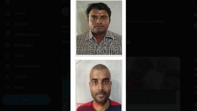 To avoid detection after his wife announced his disappearance online with pictures and videos, the techie had shaved his head and altered his appearance. (X) To avoid detection after his wife announced his disappearance online with pictures and videos, the techie had shaved his head and altered his appearance. (X)