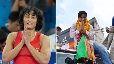Vinesh Phogat broke down in tears after she reached Delhi Airport after CAS dismissed her petition. (File Photo) Vinesh Phogat broke down in tears after she reached Delhi Airport after CAS dismissed her petition. (File Photo)