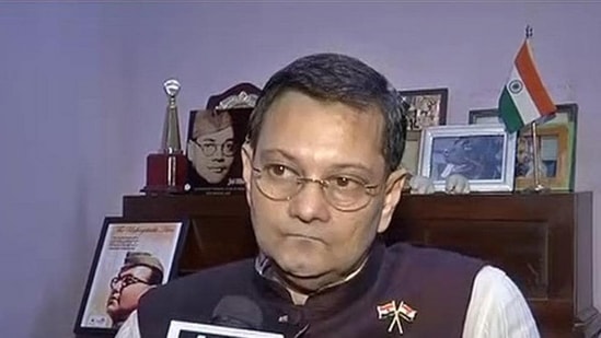 Chandra Kumar Bose, vice-president of the Bharatiya Janata Party in West Bengal and grandnephew of Netaji Subhas Chandra Bose, requested Prime Minister Modi to bring back the body of the freedom fighter from Japan. (ANI Photo)