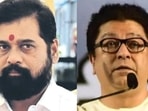 Maharashtra CM Eknath Shinde and MNS chief Raj Thackeray Maharashtra CM Eknath Shinde and MNS chief Raj Thackeray