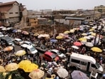 A general view of the Makola market, one of the country's largest trading centres in Accra, Ghana March 26, 2022 (Francis Kokoroko/Reuters)