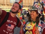 After Covid halted her Tokyo plans, Vivianne Robinson, a fan favourite from Rio, is back for Paris 2024, decked out in custom Olympics-themed attire