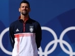 Novak Djokovic of Serbia during the Paris Olympics(HT_PRINT) Novak Djokovic of Serbia during the Paris Olympics(HT_PRINT)