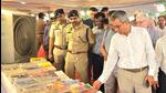 Haryana director general of police (DGP) Shatrujeet Kapur on Saturday inaugurated a state-level seven-day ‘Panipat Mahotsav – 3rd Book Fair’ (August 17 to 23) at SD PG College in Panipat. (HT Photo)
