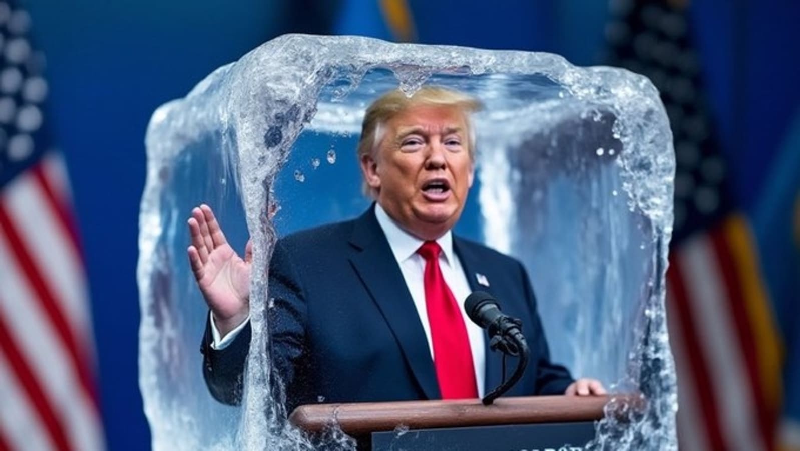 Donald Trump's plans to speak from behind bulletproof glass sparks hilarious jokes and memes: 'He shouldn't be buried'