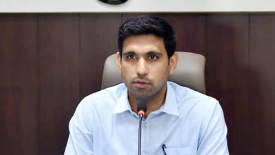 Gurugram district election officer and deputy commissioner (DC) Nishant Kumar Yadav. (HT Photo) Gurugram district election officer and deputy commissioner (DC) Nishant Kumar Yadav. (HT Photo)