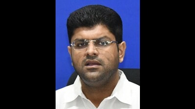 Jannayak Janata Party (JJP) leader and former Deputy Chief Minister of Haryana, Dushyant Chautala expressed confidence in the party’s victory in the upcoming assembly polls in the state and said that the JJP is fully prepared to contest all 90 assembly seats and will increase its strength in Mewat district. (File photo)