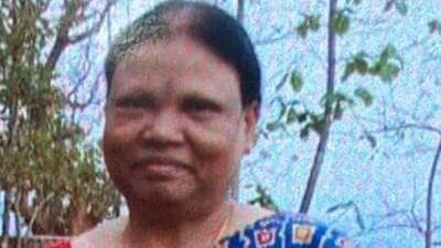 Jhingia Oram, wife of Union tribal affairs minister (HT Photo/Sourced) Jhingia Oram, wife of Union tribal affairs minister (HT Photo/Sourced)