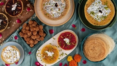 Assorted monsoon special delicacies for Raksha Bandhan on display at a sweet shop in Lucknow Assorted monsoon special delicacies for Raksha Bandhan on display at a sweet shop in Lucknow