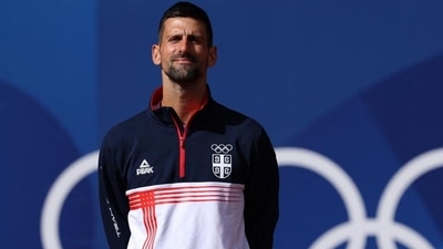 Novak Djokovic of Serbia during the Paris Olympics (HT_PRINT)
