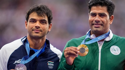 Neeraj said that he has seen sportspersons being gifted with buffaloes where he grew up as well. (HT_PRINT) Neeraj said that he has seen sportspersons being gifted with buffaloes where he grew up as well. (HT_PRINT)