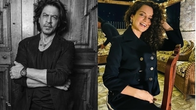 Shah Rukh Khan and Kangana Ranaut belong to non-filmi backgrounds. Shah Rukh Khan and Kangana Ranaut belong to non-filmi backgrounds.