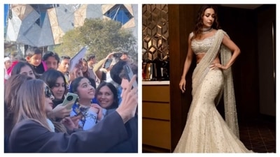 Malaika Arora has been sharing non-stop pictures from Melbourne. She is there to attend the 2024 Indian Film Festival of Melbourne. The reality TV star and former VJ has posted some photos and videos of her meeting fans as well as her designer looks as she attends the film fest in style. (All pics: Instagram/Malaika Arora) Malaika Arora has been sharing non-stop pictures from Melbourne. She is there to attend the 2024 Indian Film Festival of Melbourne. The reality TV star and former VJ has posted some photos and videos of her meeting fans as well as her designer looks as she attends the film fest in style. (All pics: Instagram/Malaika Arora)