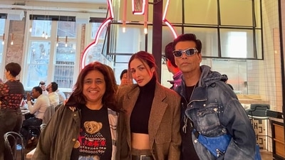 On the sidelines of the Indian Film Festival of Melbourne (IFFM) 2024, Malaika Arora and other stars explored the Melbourne streets. She posed with Karan Johar in a series of pictures. On the sidelines of the Indian Film Festival of Melbourne (IFFM) 2024, Malaika Arora and other stars explored the Melbourne streets. She posed with Karan Johar in a series of pictures.