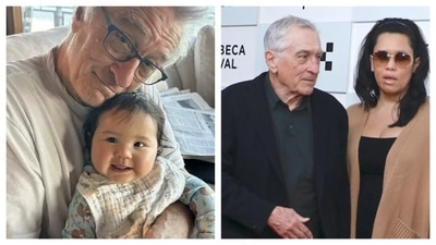 Robert De Niro, at the age of 80, welcomed a baby daughter with his girlfriend, Tiffany Chen. Robert De Niro, at the age of 80, welcomed a baby daughter with his girlfriend, Tiffany Chen.