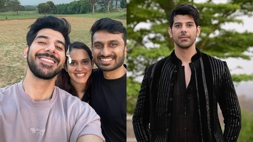 A photo of actor Pavail Gulatie with his siblings A photo of actor Pavail Gulatie with his siblings