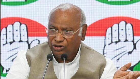 Congress President Mallikarjun Kharge. (File)