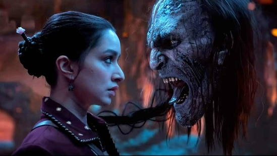 Stree 2 worldwide box office collection, day 3: Shraddha Kapoor in a still from the film.