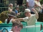 Priyanka Chopra and Nick Jonas took Malti to Disneyland on Sunday. (Pics: Instagram/mandacrysta) Priyanka Chopra and Nick Jonas took Malti to Disneyland on Sunday. (Pics: Instagram/mandacrysta)
