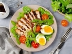 Chicken breast and ketchup – too much of them in quantity – might be the reason for overconsumption of fat and sugar. Chicken breast and ketchup – too much of them in quantity – might be the reason for overconsumption of fat and sugar.