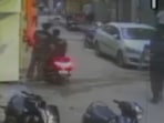 CCTV footage showed that an 18 year old man died in a tragic accident after an air conditioning unit fell on his head from the second floor of a building 