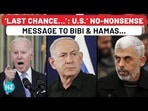 Blinken’s Straight Talk On Gaza Ceasefire-Hostage Deal As Hamas & Israel Spar