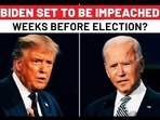 Biden To Be Impeached Before Election? Damning US House Report Ahead Of Kamala's DNC Gala | Trump