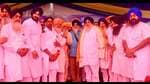 SAD president Sukhbir Singh Badal with terror-convict Gurdeep Singh Khera at the party’s event during Rakhar Punya Mela at Baba Bakala on Monday. (HT Photo) SAD president Sukhbir Singh Badal with terror-convict Gurdeep Singh Khera at the party’s event during Rakhar Punya Mela at Baba Bakala on Monday. (HT Photo)