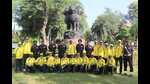 The team arrived at Chandigarh after covering a distance of 865 km, traversing through Jammu and Kashmir, and Himachal Pradesh. (HT Photo) The team arrived at Chandigarh after covering a distance of 865 km, traversing through Jammu and Kashmir, and Himachal Pradesh. (HT Photo)