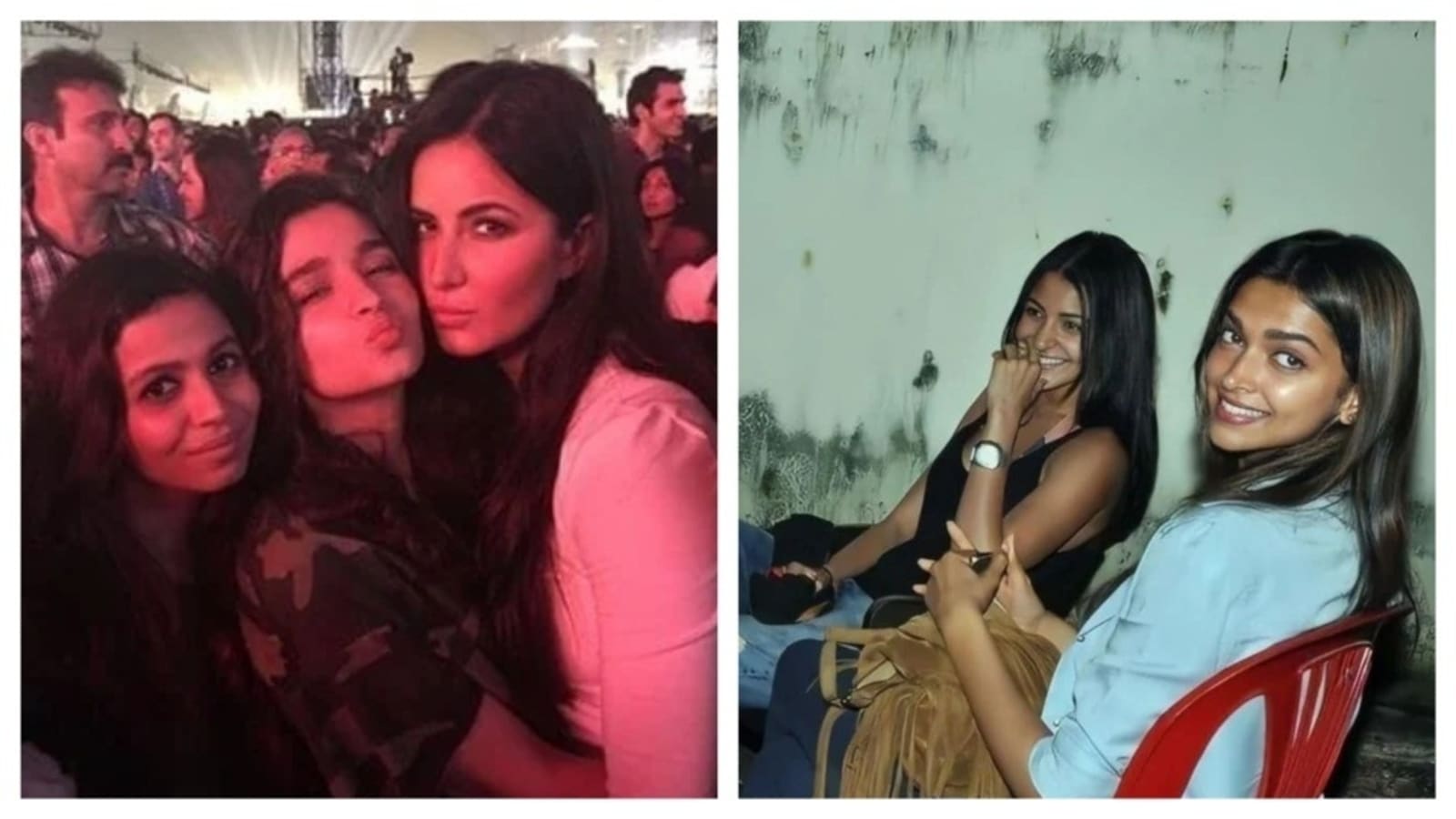 Katrina Kaif, Alia Bhatt to Deepika Padukone and Anushka Sharma: 13 'candid pics of actresses hanging out together'