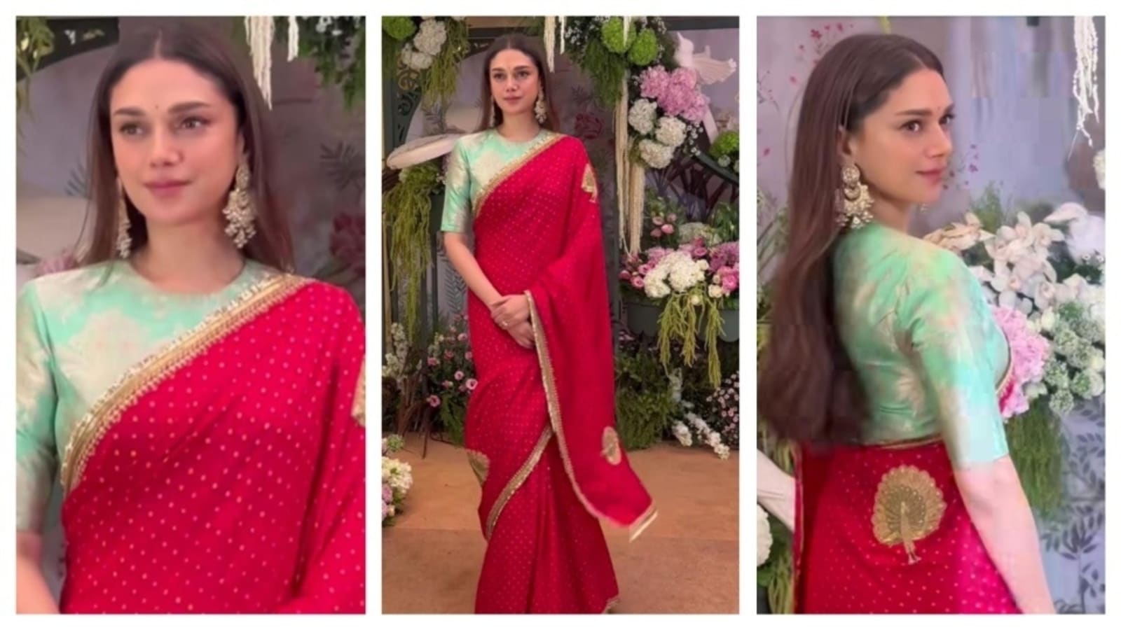 Aditi Rao Hydari's saree for Eka Lakhani's engagement party is a true beauty and it costs...