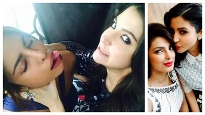 Dil Dhadakne Do co-stars Priyanka Chopra and Anushka Sharma often shared pictures with each other during the film's release. They continue to react to each other's media post.&nbsp; 