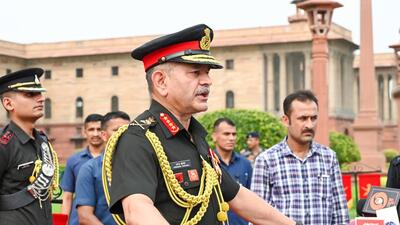 Army chief General Upendra Dwivedi. (Arvind Yadav/ Hindustan Times) Army chief General Upendra Dwivedi. (Arvind Yadav/ Hindustan Times)