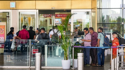 The Union health ministry asked all the airports to be alert about incoming passengers reporting Mpox symptoms (PTI file) The Union health ministry asked all the airports to be alert about incoming passengers reporting Mpox symptoms (PTI file)