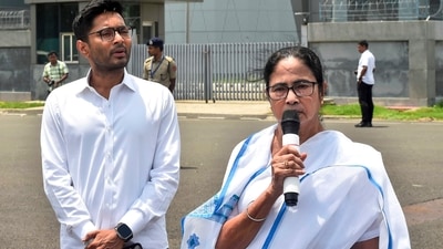 West Bengal chief minister and TMC chief Mamata Banerjee with the party's national general secretary Abhishek Banerjee. (PTI file) West Bengal chief minister and TMC chief Mamata Banerjee with the party's national general secretary Abhishek Banerjee. (PTI file)