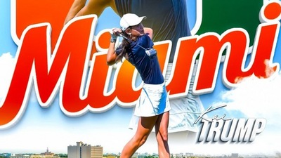 Donald Trump's granddaughter Kai shared her decision to join the golf team at the University of Miami in an Instagram post Sunday (Instagram/ Kai Trump) Donald Trump's granddaughter Kai shared her decision to join the golf team at the University of Miami in an Instagram post Sunday (Instagram/ Kai Trump)