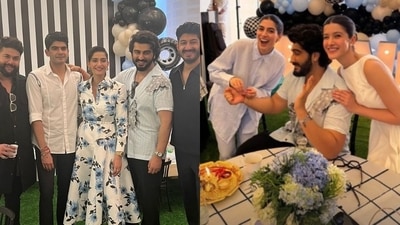 The Kapoors had a ball on Raksha Bandhan by celebrating Sonam Kapoor’s son Yug’s birthday in advance even as Khushi Kapoor and Shanaya Kapoor tied Rakhis to Arjun Kapoor.&nbsp; 
