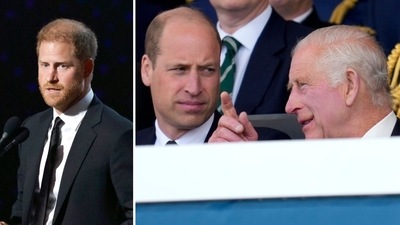 Prince William doesn't want Harry at his coronation, but 'King’s capacity to forgive his son is undimmed’ (Photo by Frazer Harrison / GETTY IMAGES NORTH AMERICA / Getty Images via AFP, AP Photo/Kin Cheung, Pool) Prince William doesn't want Harry at his coronation, but 'King’s capacity to forgive his son is undimmed’ (Photo by Frazer Harrison / GETTY IMAGES NORTH AMERICA / Getty Images via AFP, AP Photo/Kin Cheung, Pool)