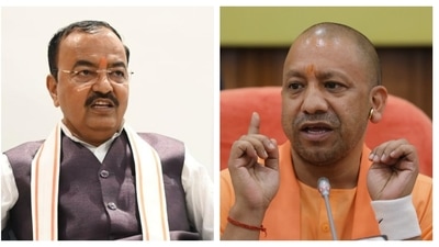 Uttar Pradesh CM Yogi Adityanath (right) and deputy CM Keshav Prasad Maurya. (HT photo) Uttar Pradesh CM Yogi Adityanath (right) and deputy CM Keshav Prasad Maurya. (HT photo)